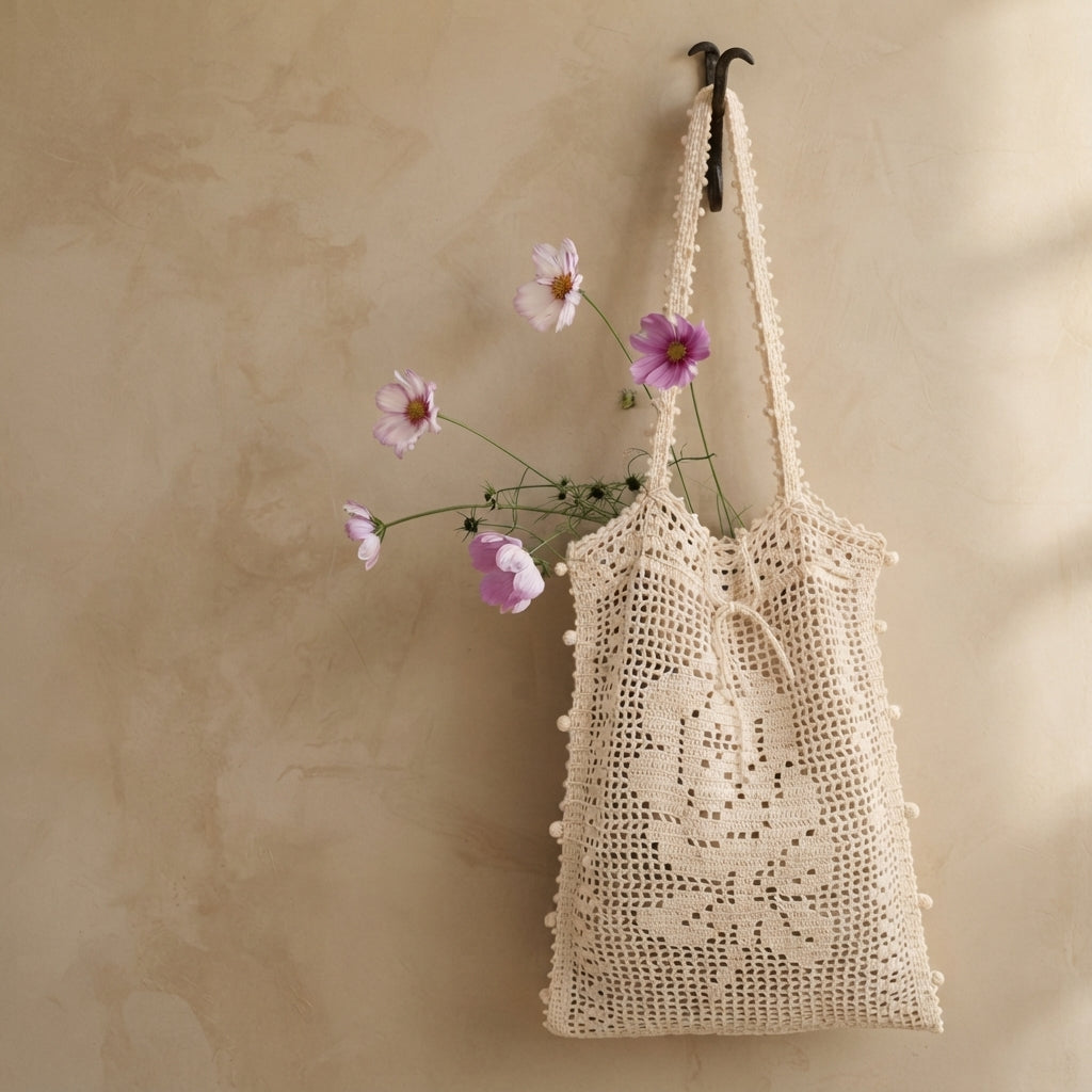 Filet Tote | Crochet Pattern PDF