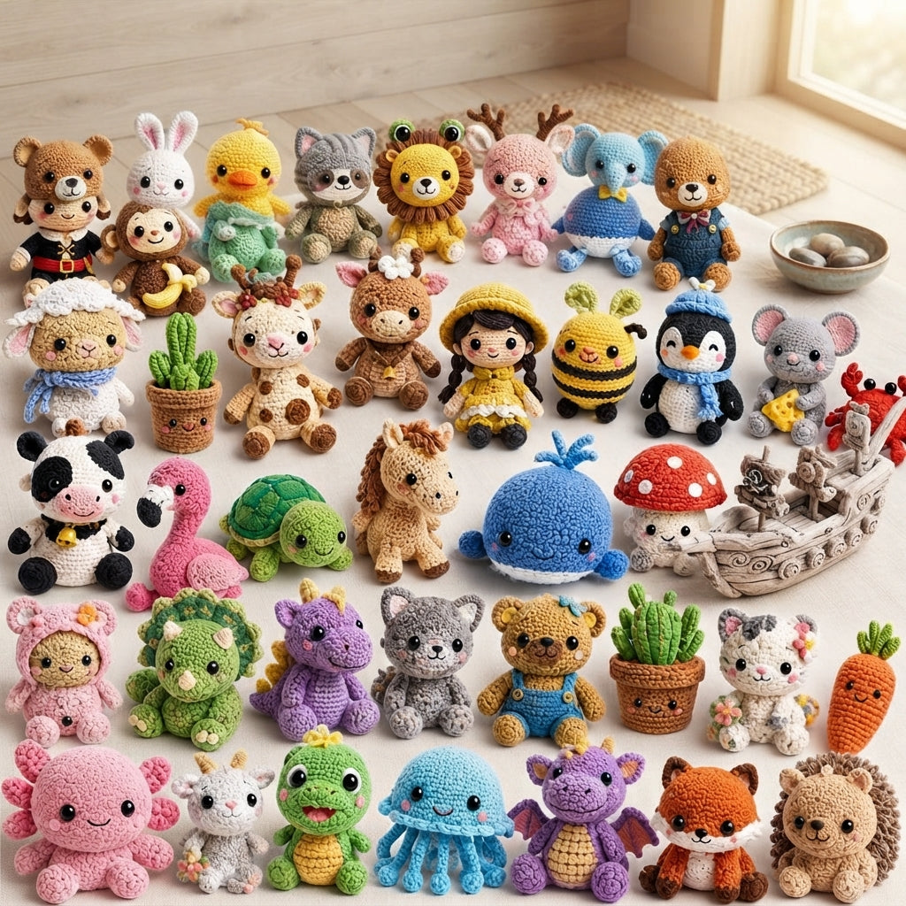 Ultimate Crochet Animal Bundle | 1200+ PDF Patterns