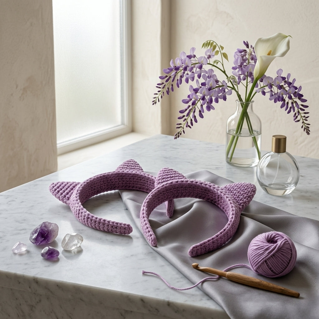 Cat Ears Headband | Cosplay Crochet Pattern PDF