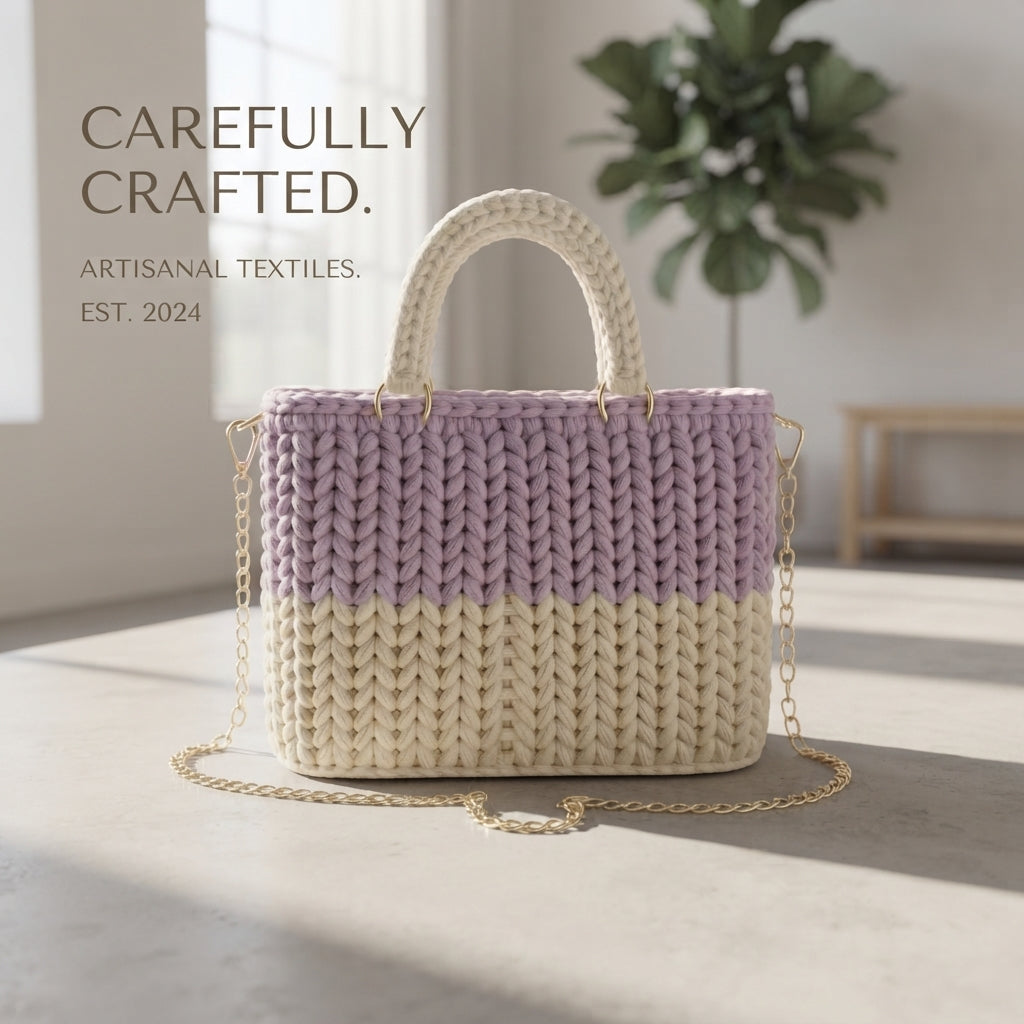 Purse Handbag Tote | Crochet Pattern PDF