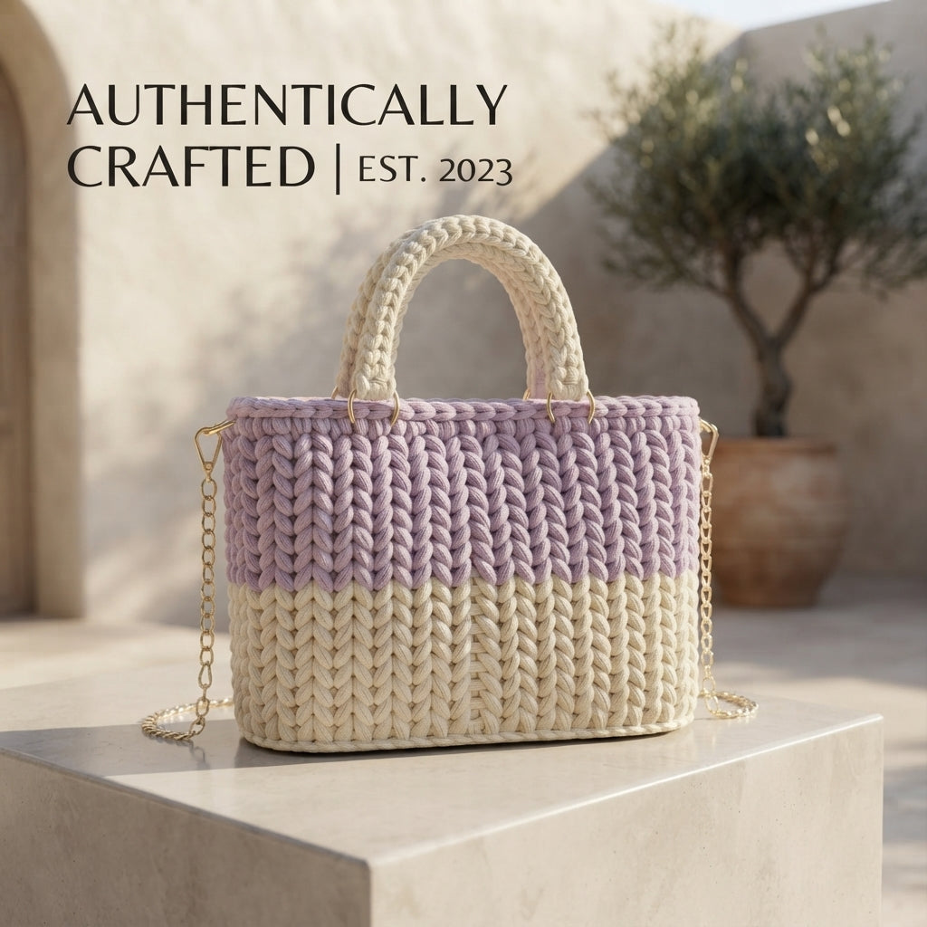 Purse Handbag Tote | Crochet Pattern PDF