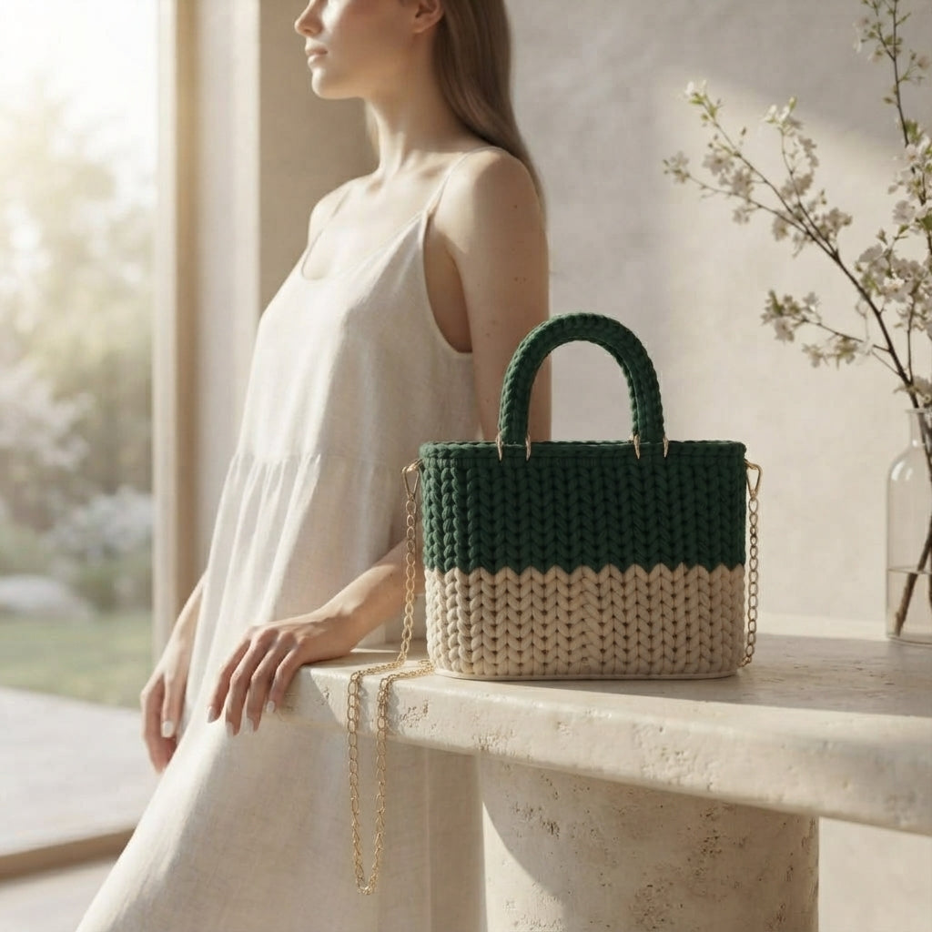 Purse Handbag Tote | Crochet Pattern PDF