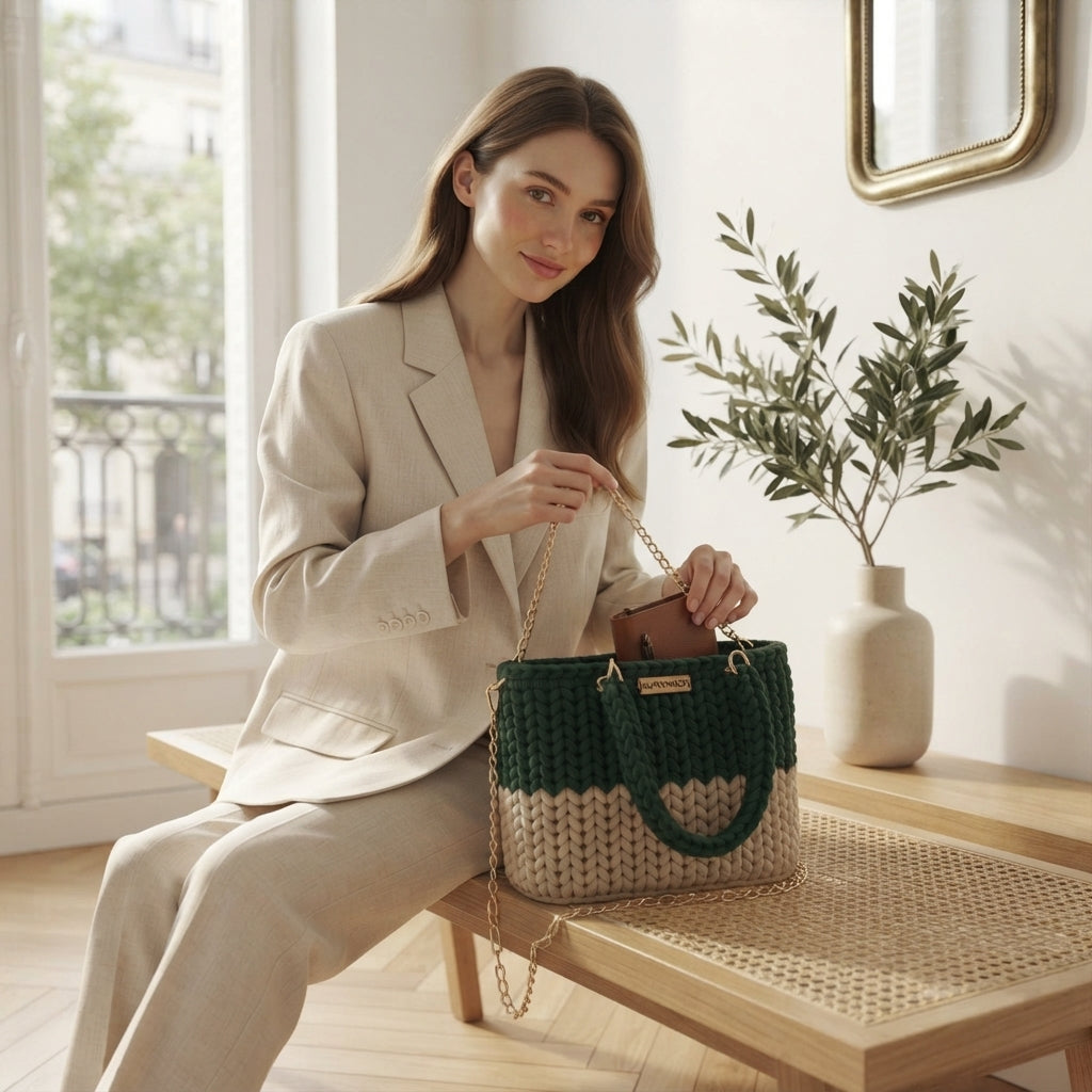 Purse Handbag Tote | Crochet Pattern PDF