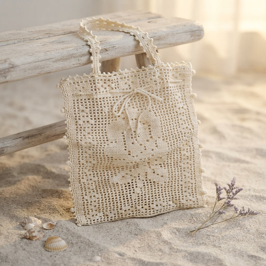Filet Tote | Crochet Pattern PDF