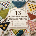 13-in-1 Hair Kerchief Collection | Crochet Pattern PDF