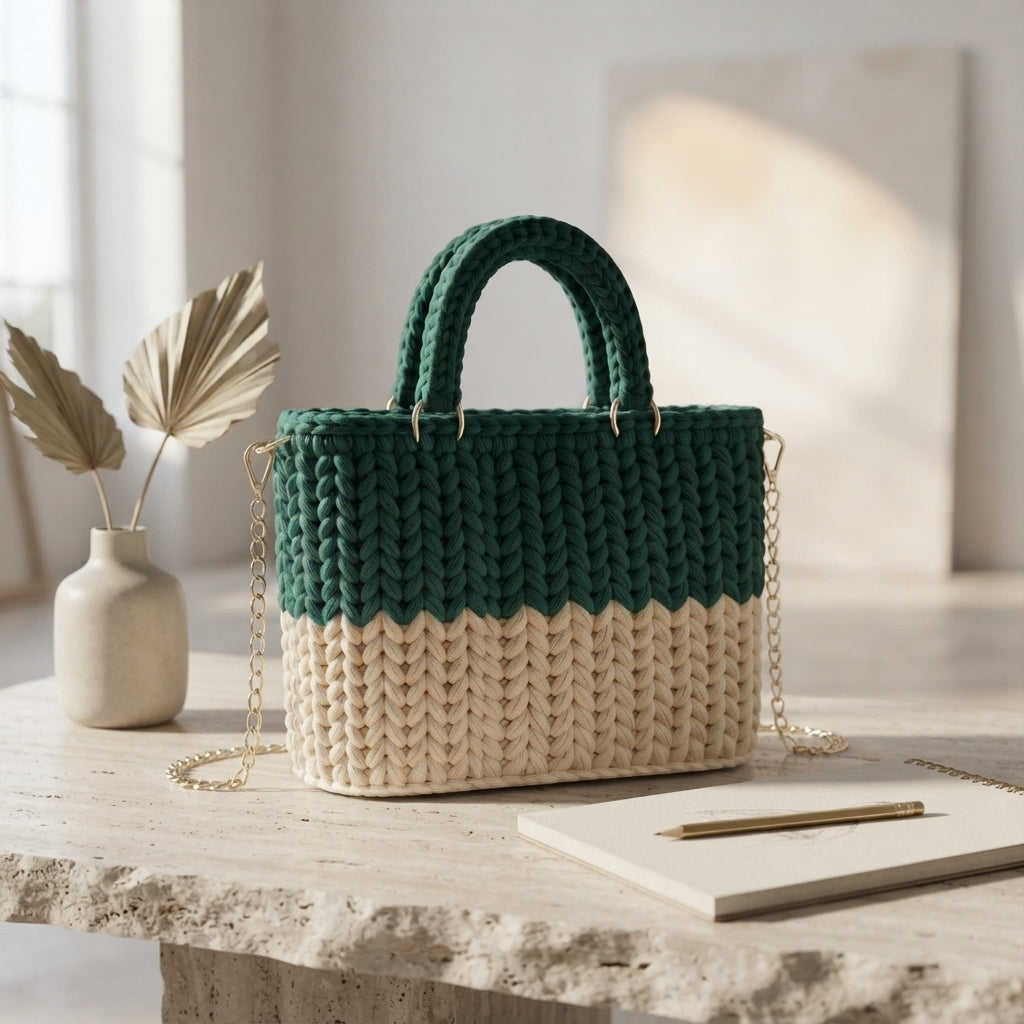 Purse Handbag Tote | Crochet Pattern PDF