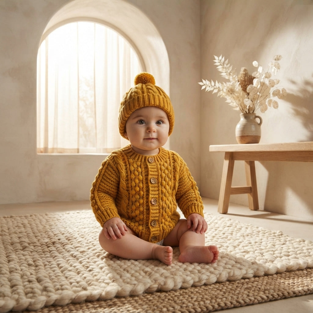 Cardigan Sweater Cardigan Baby Cardigan | Crochet Pattern PDF