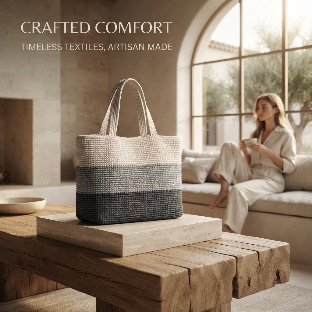 Shoulder Bag Market Bag Tote V3 | Crochet Pattern PDF