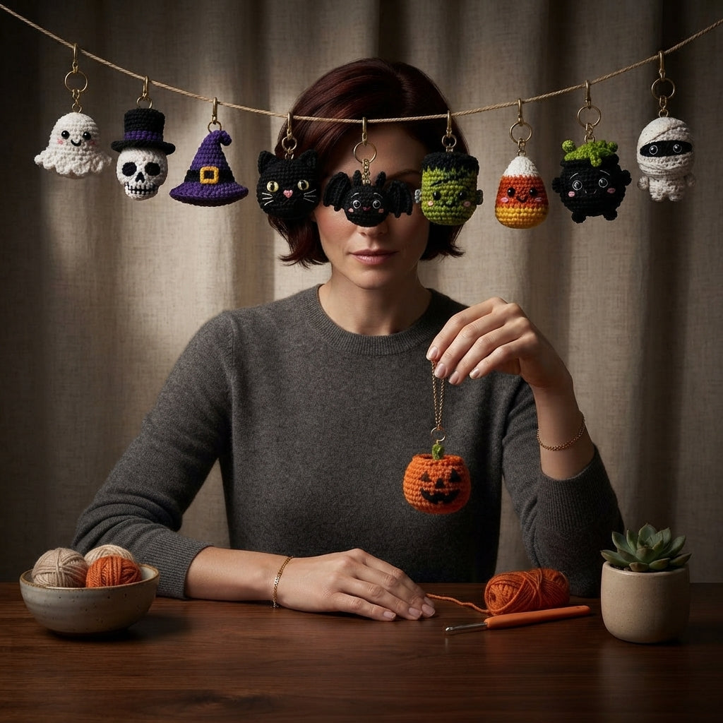 Premium 10+ Mini Charms | Amigurumi Pattern Pack — Design 2