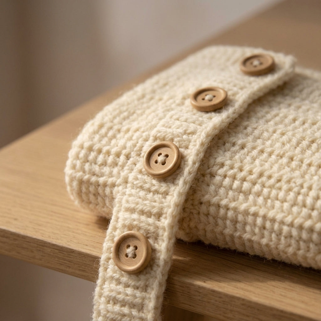 Seamless Baby Cardigan Seamless v2 | Crochet Pattern PDF