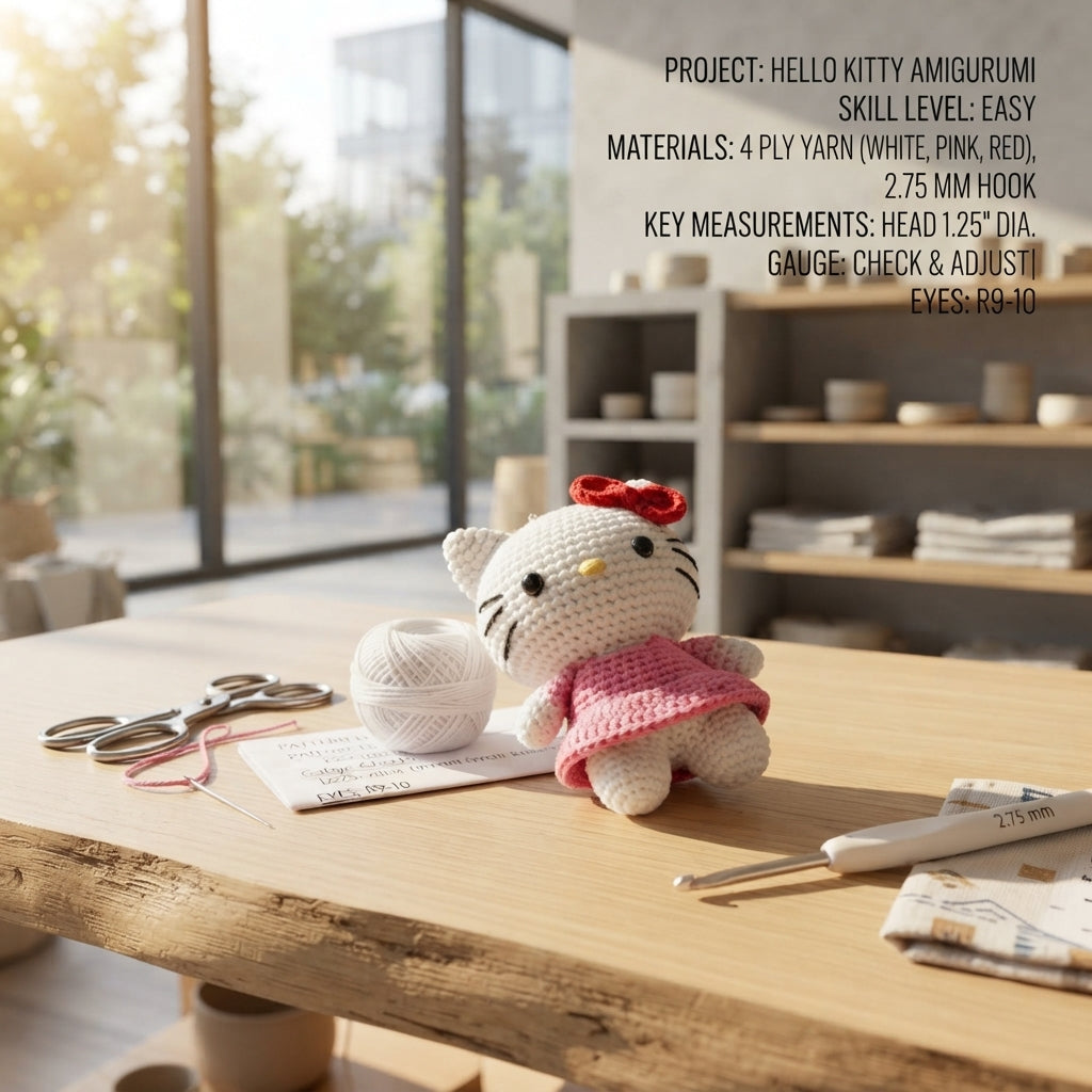 Enchanting Bag Charm Keyring | Amigurumi Guide PDF — Design 4