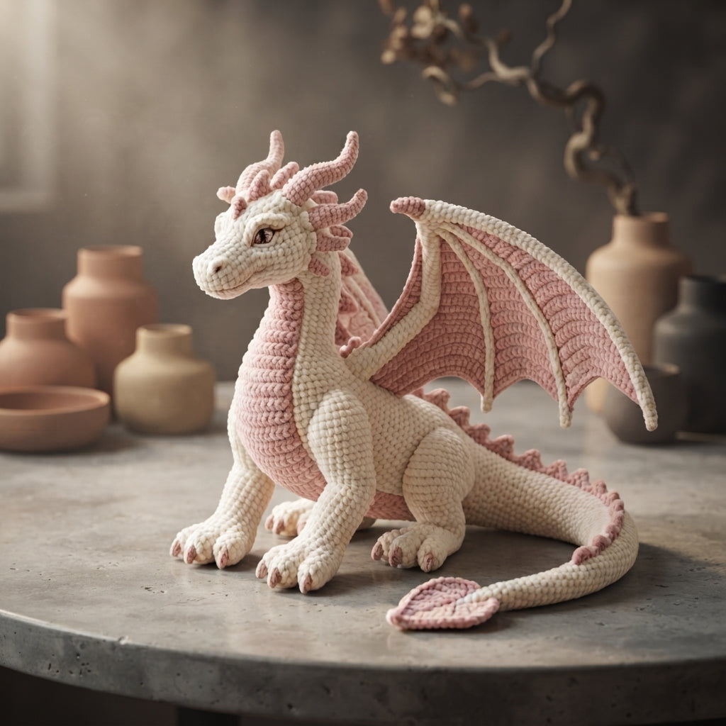 Sweet Amigurumi Dragon | Crochet PDF Pattern