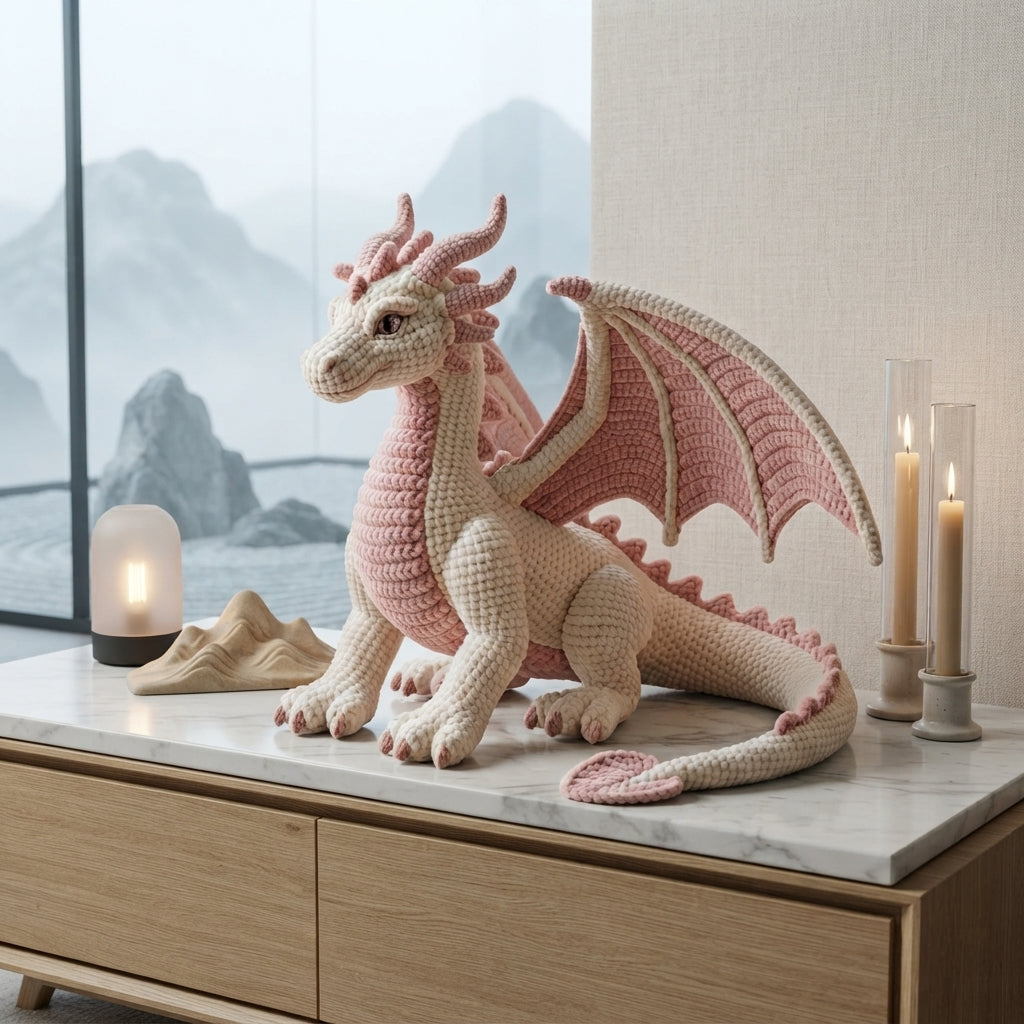 Sweet Amigurumi Dragon | Crochet PDF Pattern