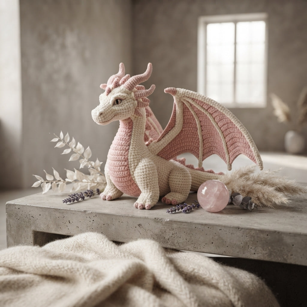 Sweet Amigurumi Dragon | Crochet PDF Pattern