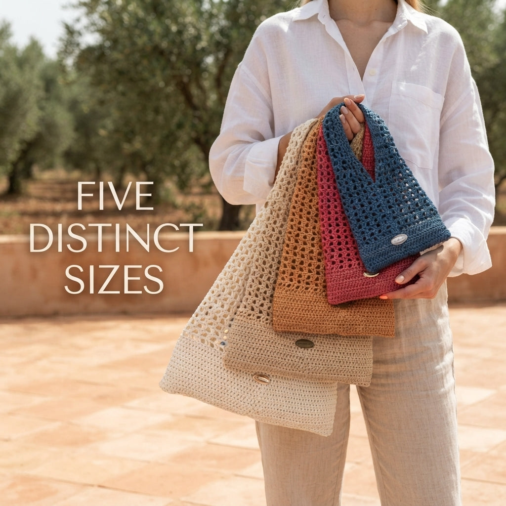 Beach Bag Purse Tote | Crochet Pattern PDF