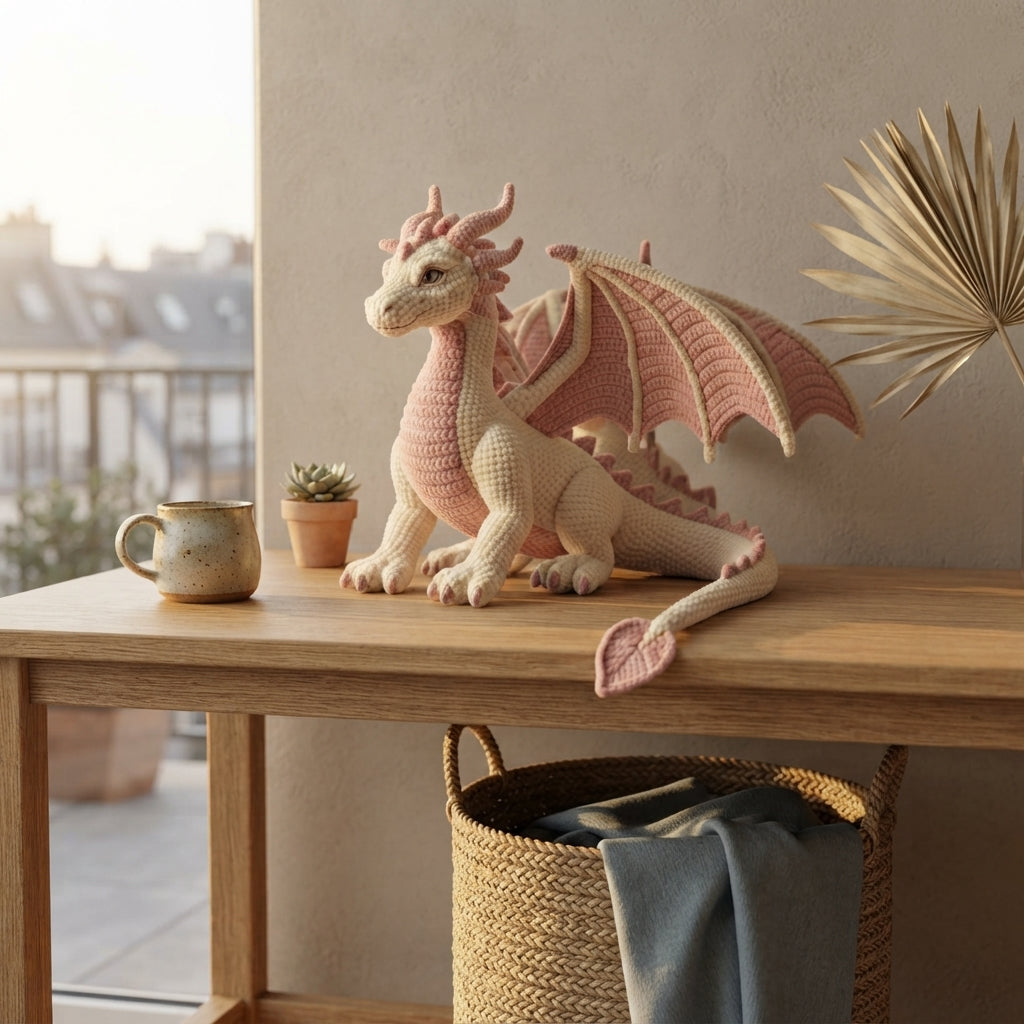 Sweet Amigurumi Dragon | Crochet PDF Pattern