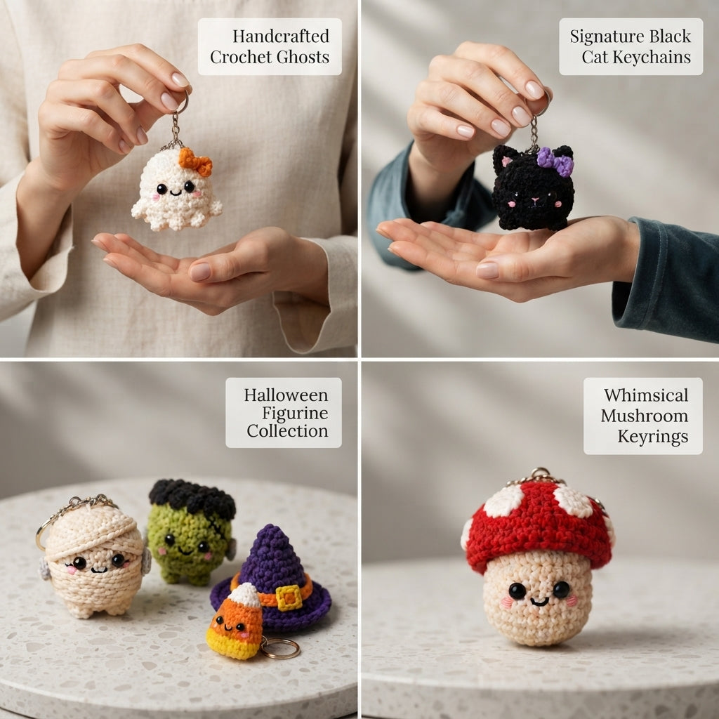 Mega 20 Crochet Keychain Patterns | PDF Bundle