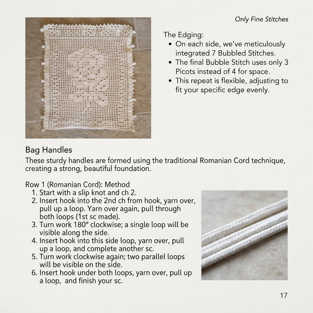 Filet Tote | Crochet Pattern PDF