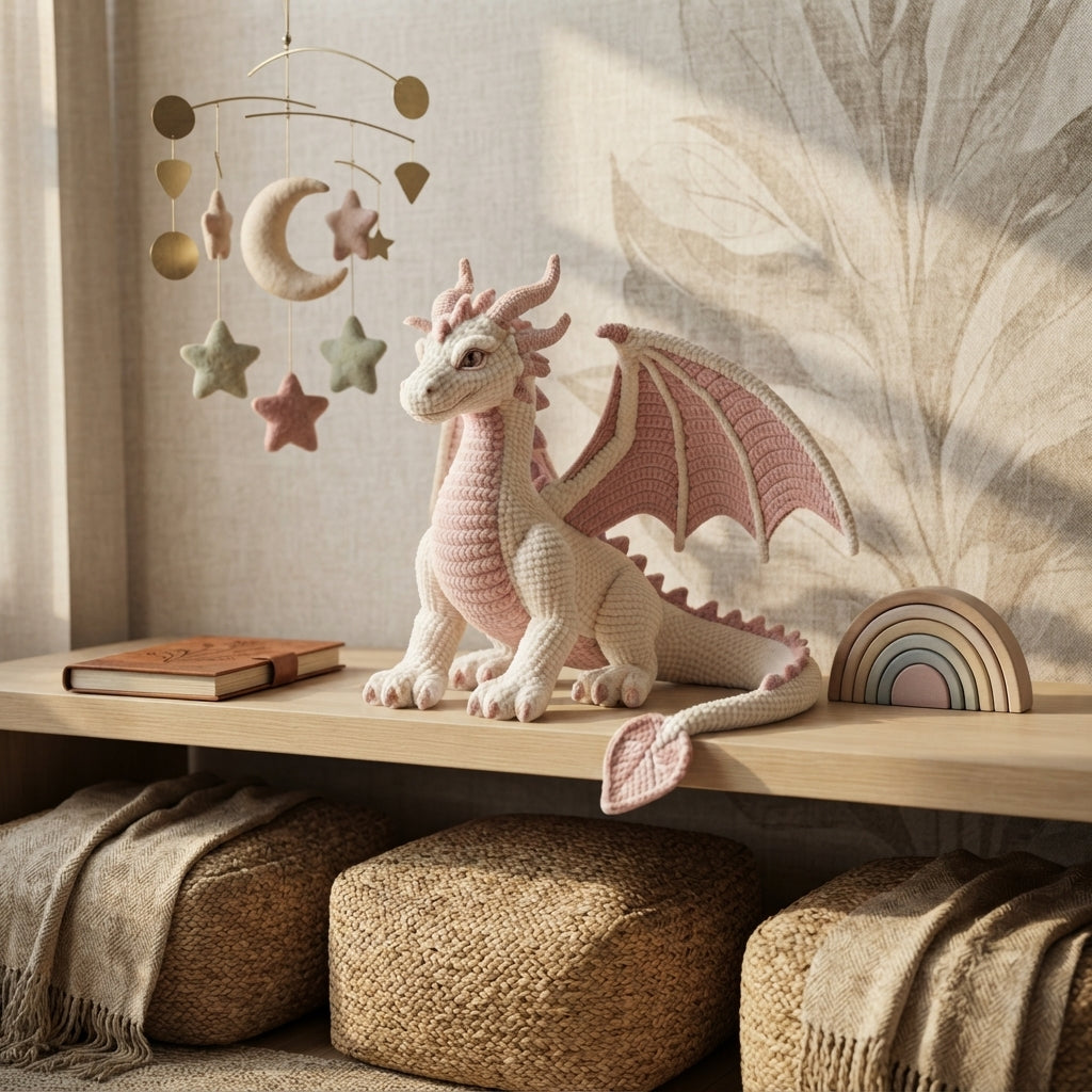 Sweet Amigurumi Dragon | Crochet PDF Pattern
