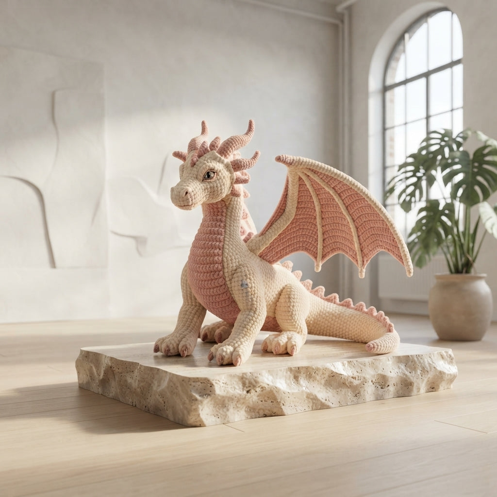 Sweet Amigurumi Dragon | Crochet PDF Pattern