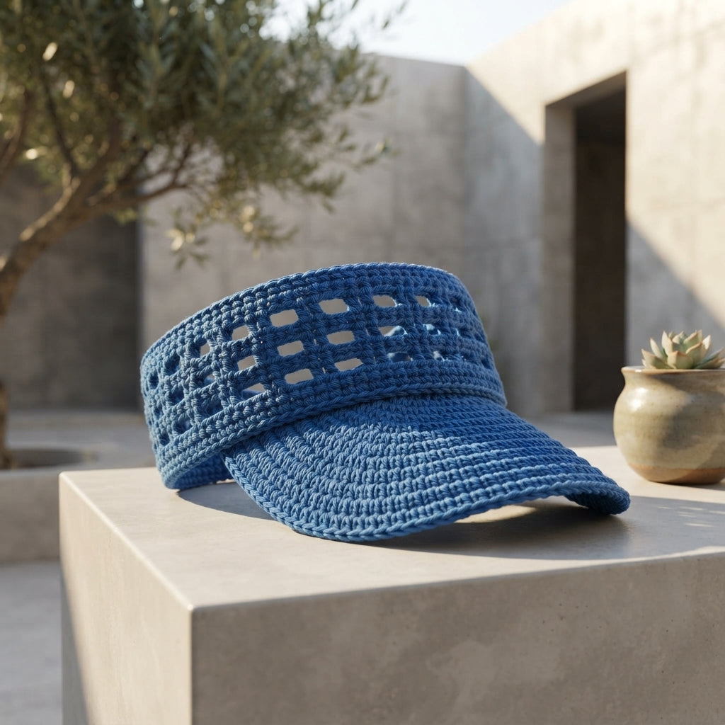 Gorgeous Sun Visor | Summer PDF Pattern — Design 4