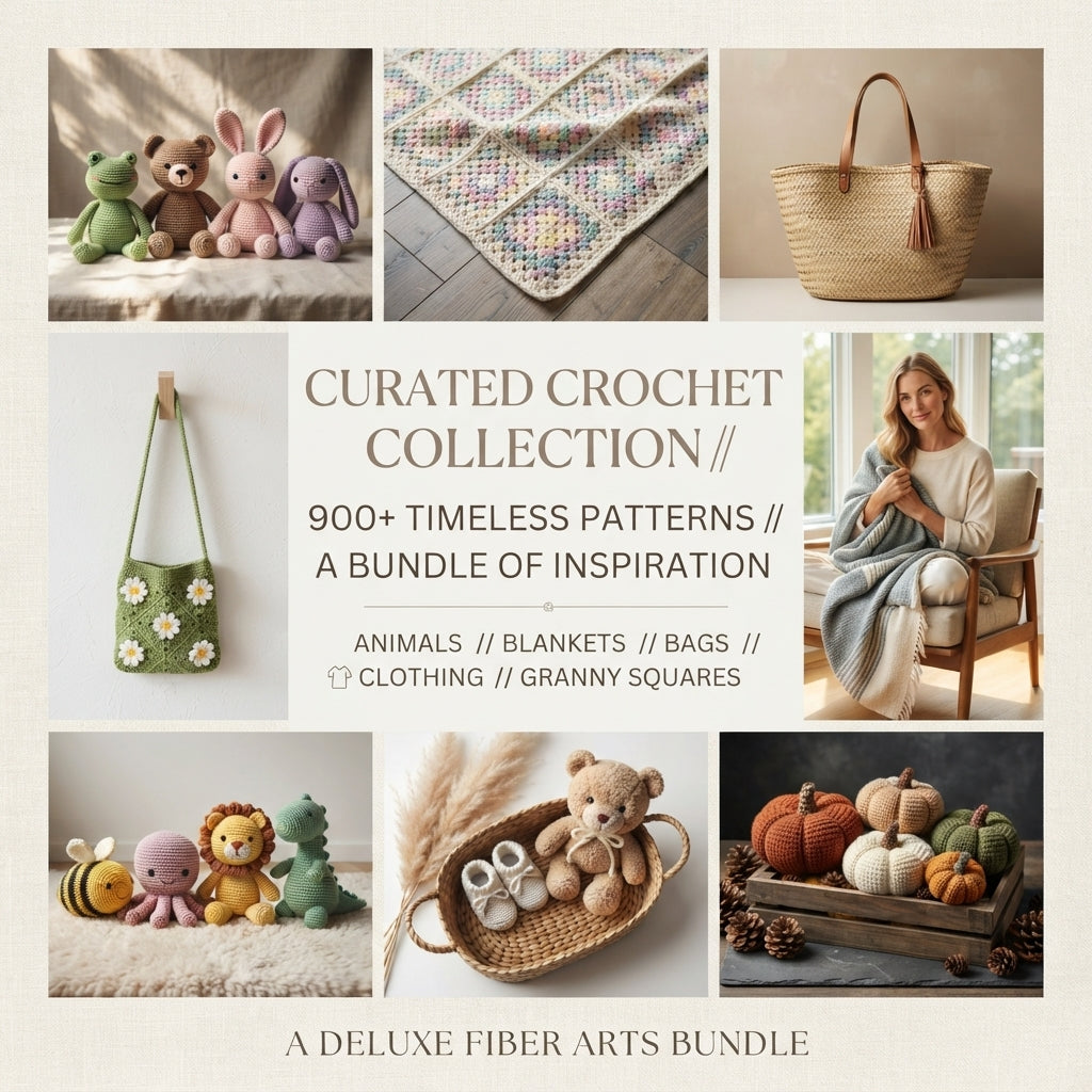 Granny Square Baby Blanket | Crochet Pattern PDF