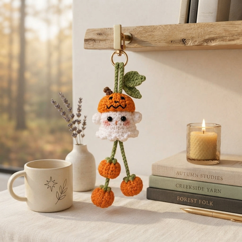 Handcrafted Bag Charm Keychain | Amigurumi PDF