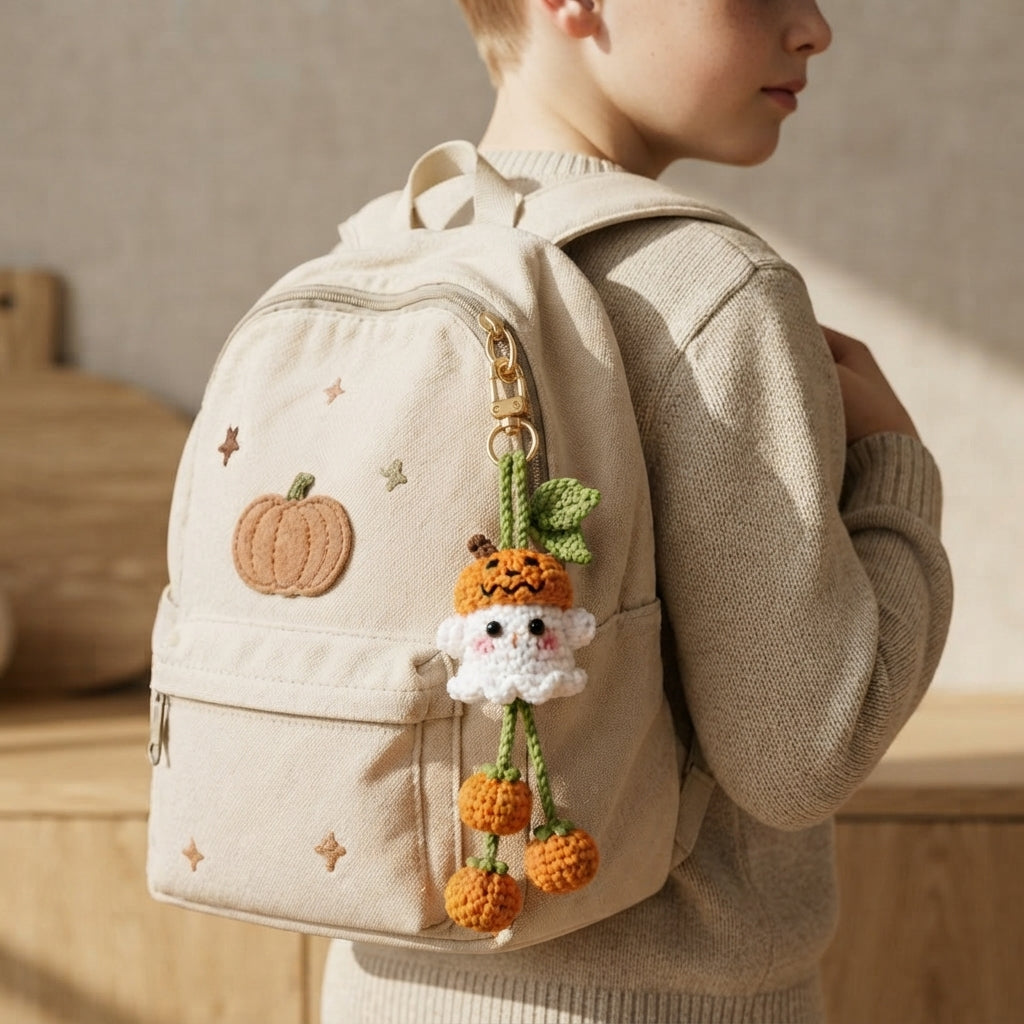 Handcrafted Bag Charm Keychain | Amigurumi PDF