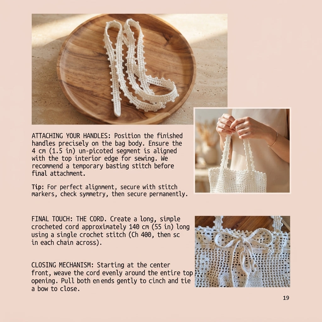 Filet Tote | Crochet Pattern PDF