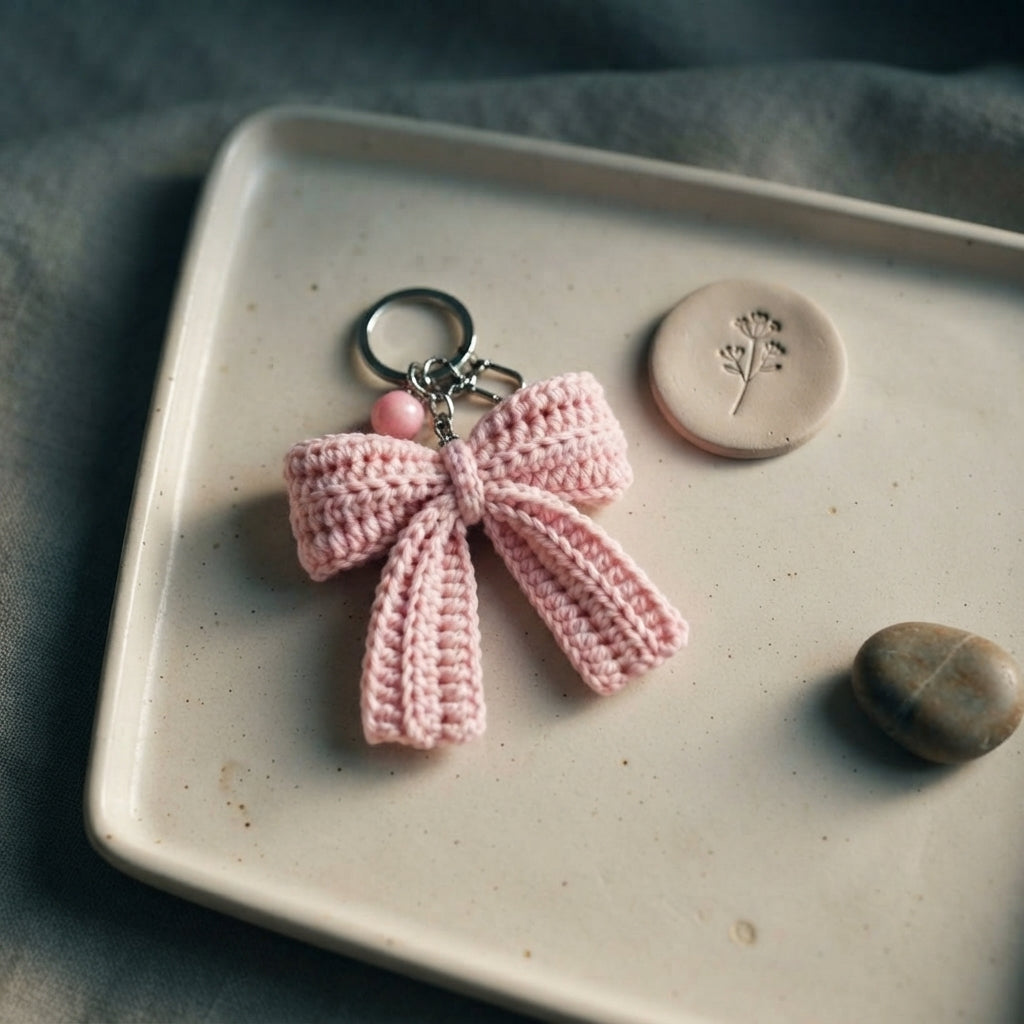 Enchanting Bag Charm Keyring | Amigurumi Guide PDF