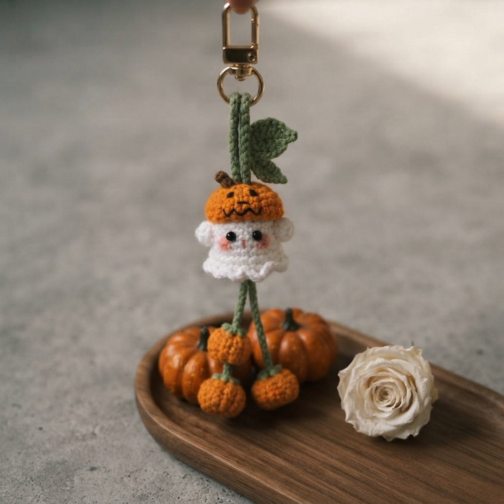 Handcrafted Bag Charm Keychain | Amigurumi PDF