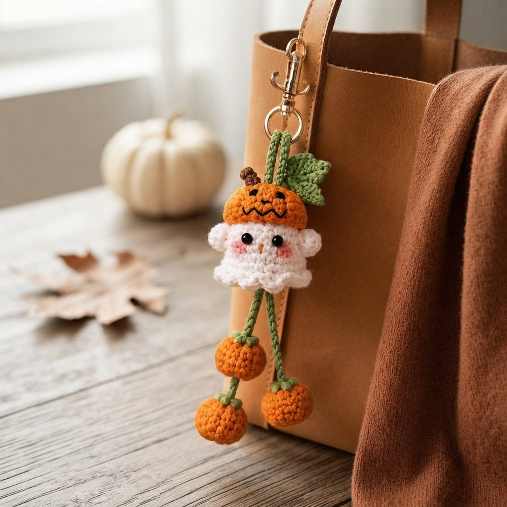Handcrafted Bag Charm Keychain | Amigurumi PDF