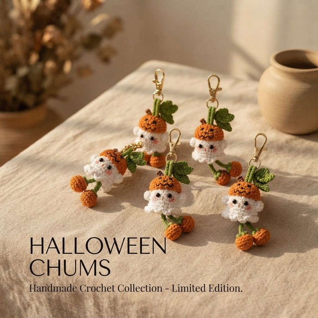 Handcrafted Bag Charm Keychain | Amigurumi PDF