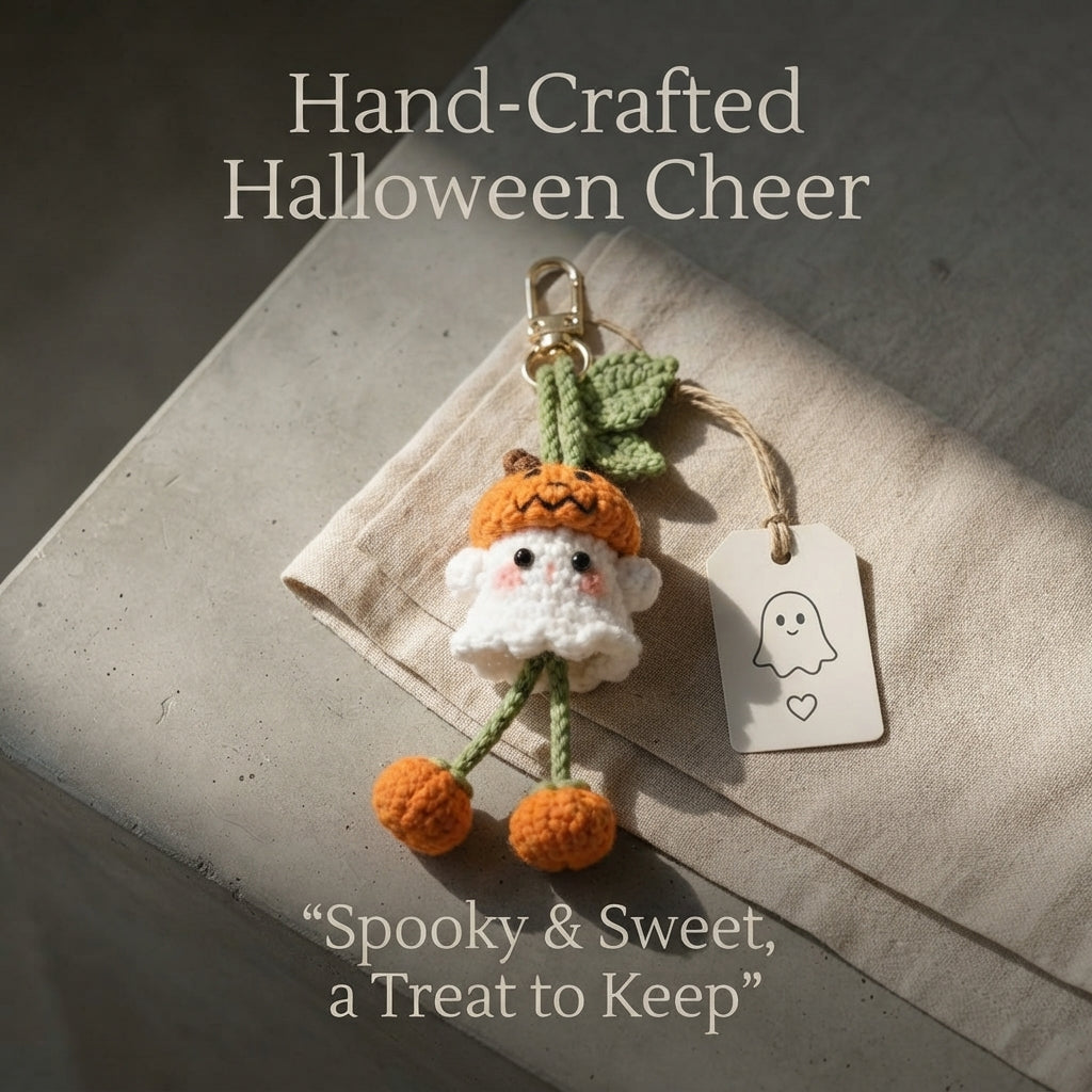 Handcrafted Bag Charm Keychain | Amigurumi PDF