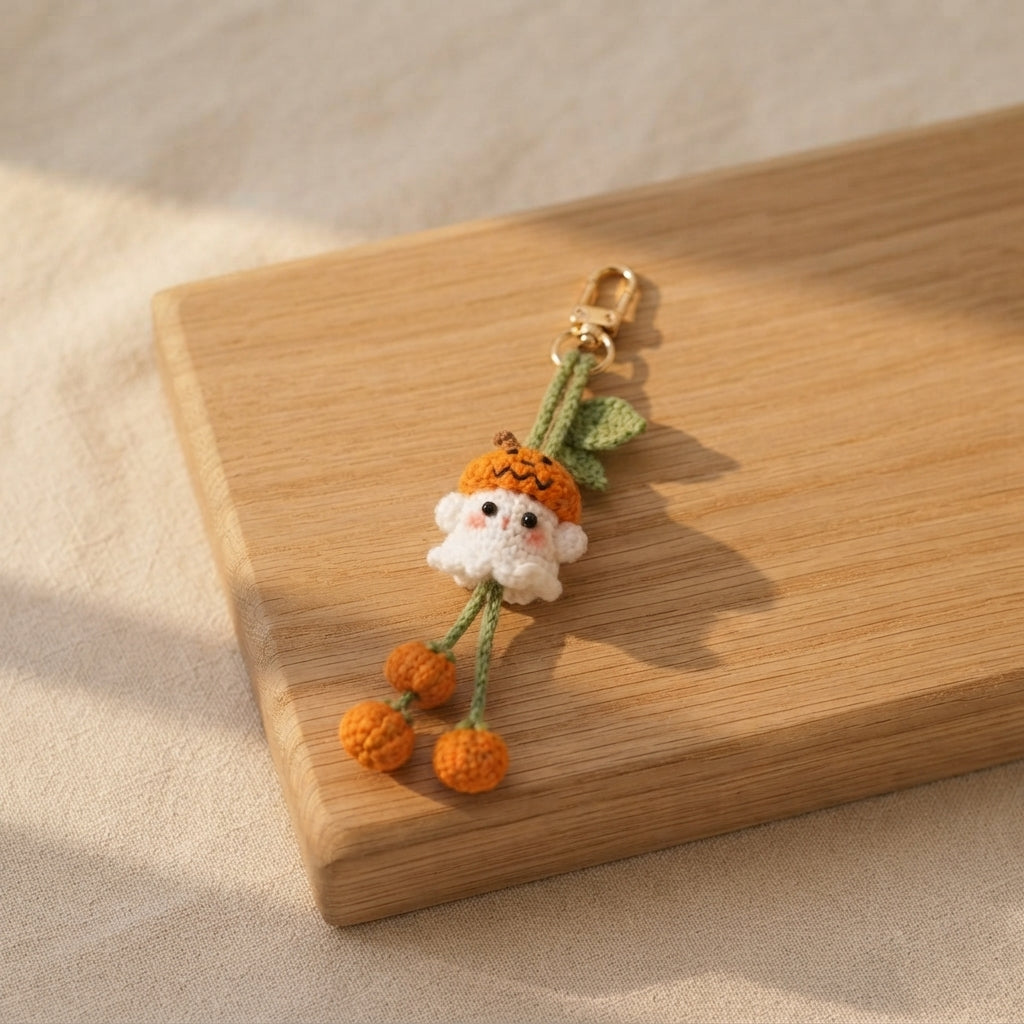 Handcrafted Bag Charm Keychain | Amigurumi PDF