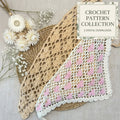 Heart Motif Headscarf | Beginner Crochet Pattern PDF