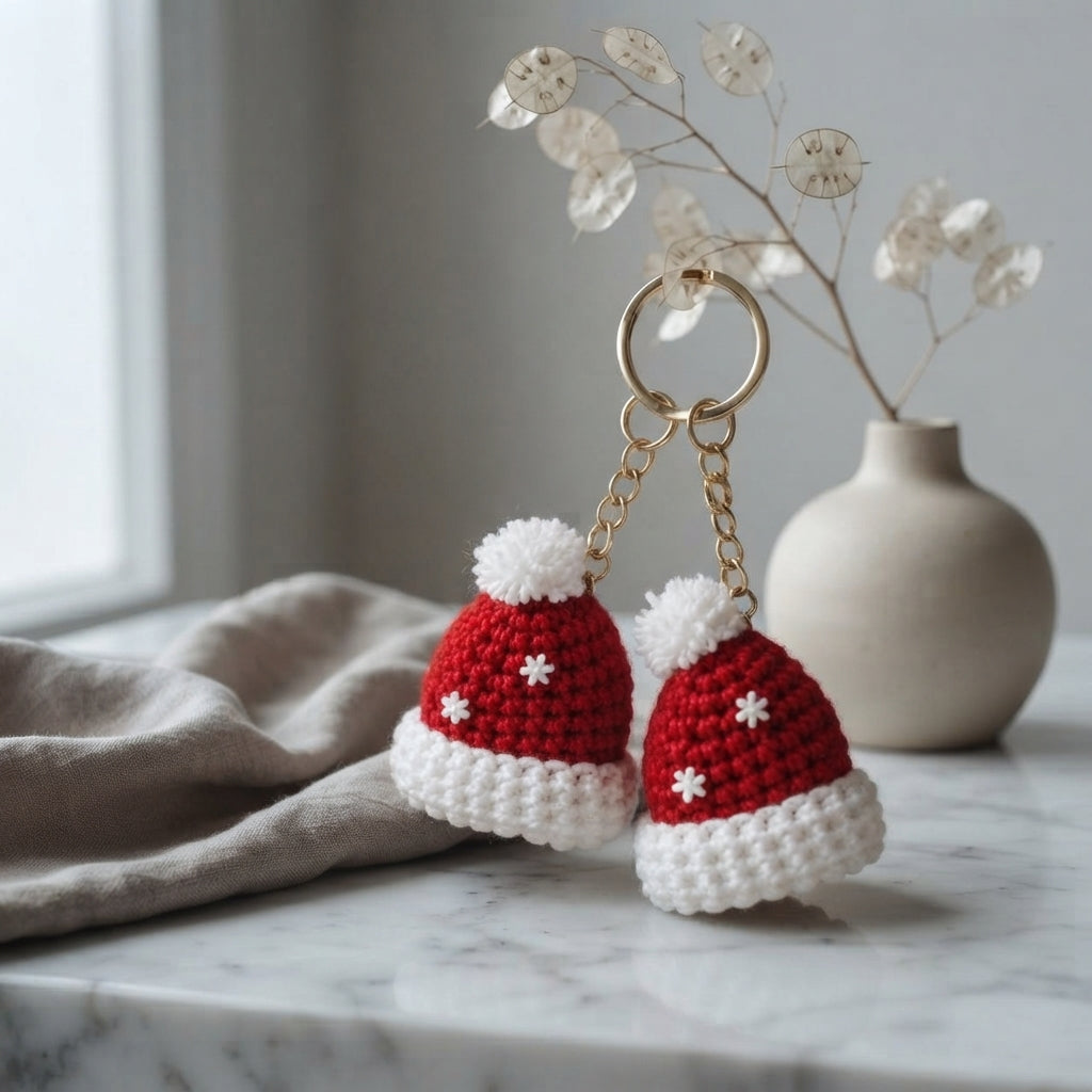 Adorable Bag Charm Keychain | Crochet Pattern PDF — Design 3