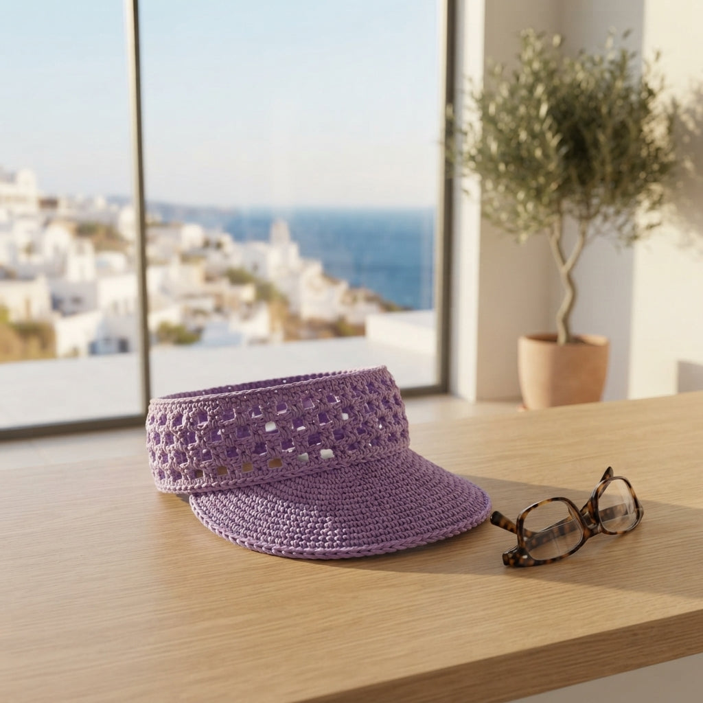 Trendy Sun Visor | Crochet Visor Pattern