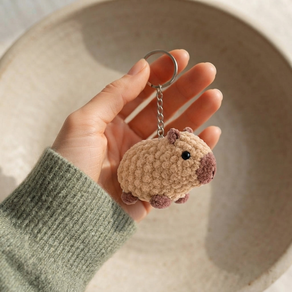Mega 6 Crochet Keychain Patterns | PDF Bundle