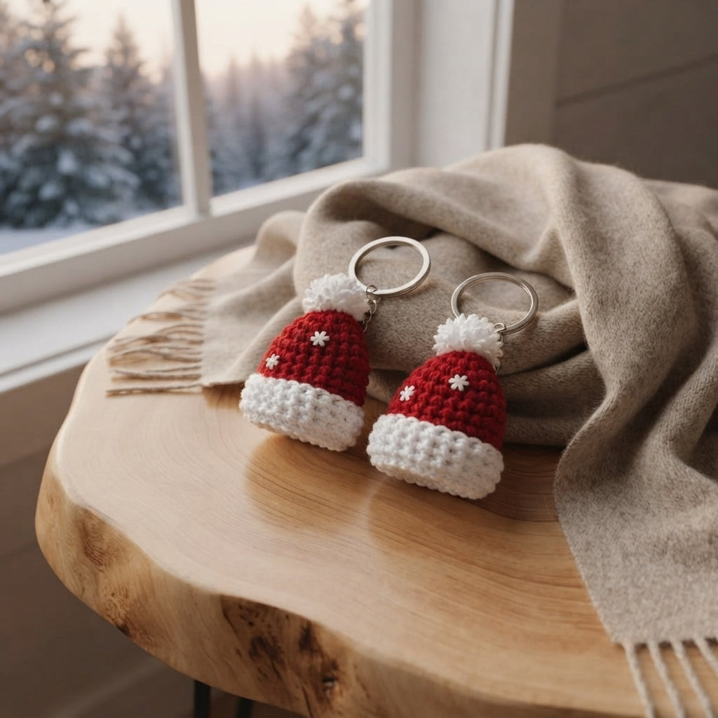 Adorable Bag Charm Keychain | Crochet Pattern PDF — Design 3