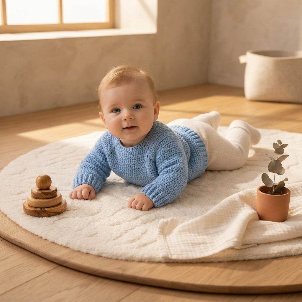 Sweater Pullover Infant Baby Pullover | Crochet Pattern PDF