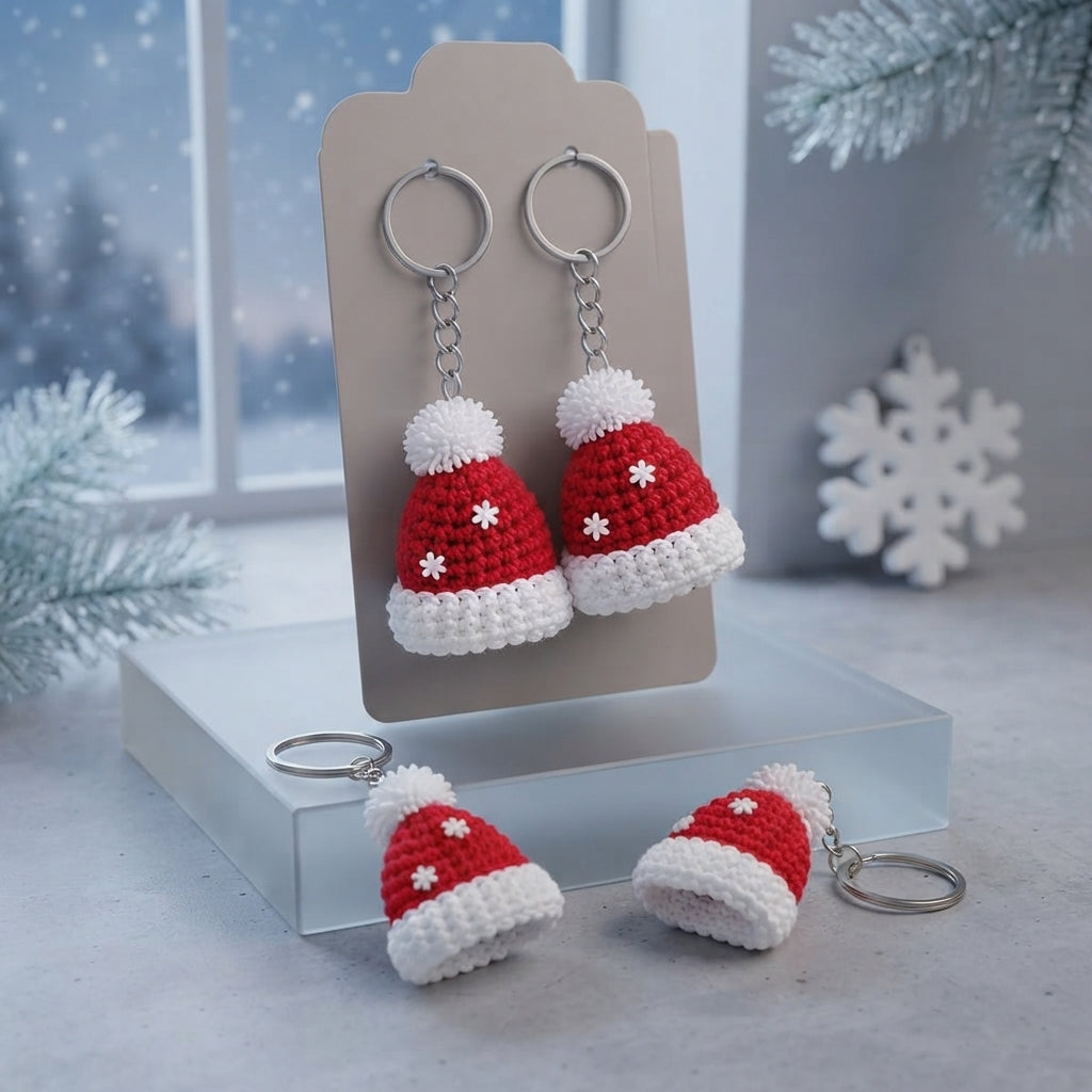 Adorable Bag Charm Keychain | Crochet Pattern PDF — Design 3