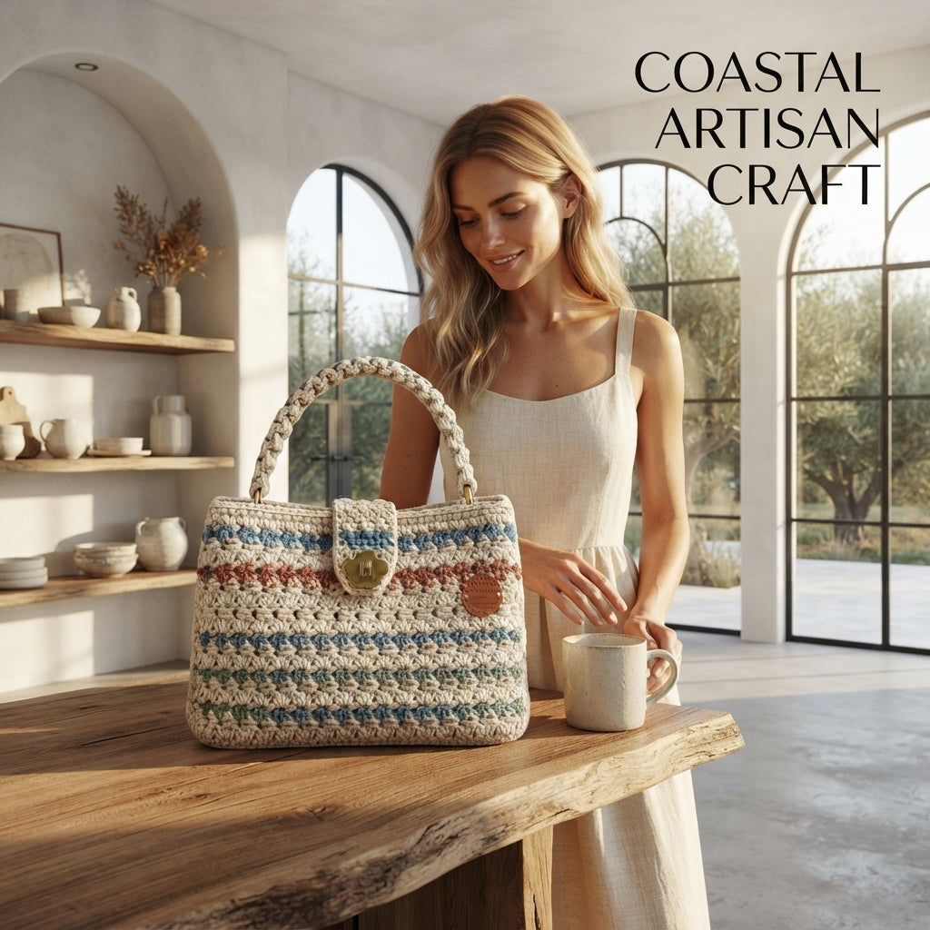 Handmade Colorful Bag | Crochet Pattern PDF