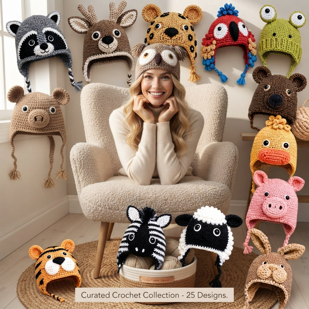 Ultimate Crochet Animal Bundle | 13+ PDF Patterns