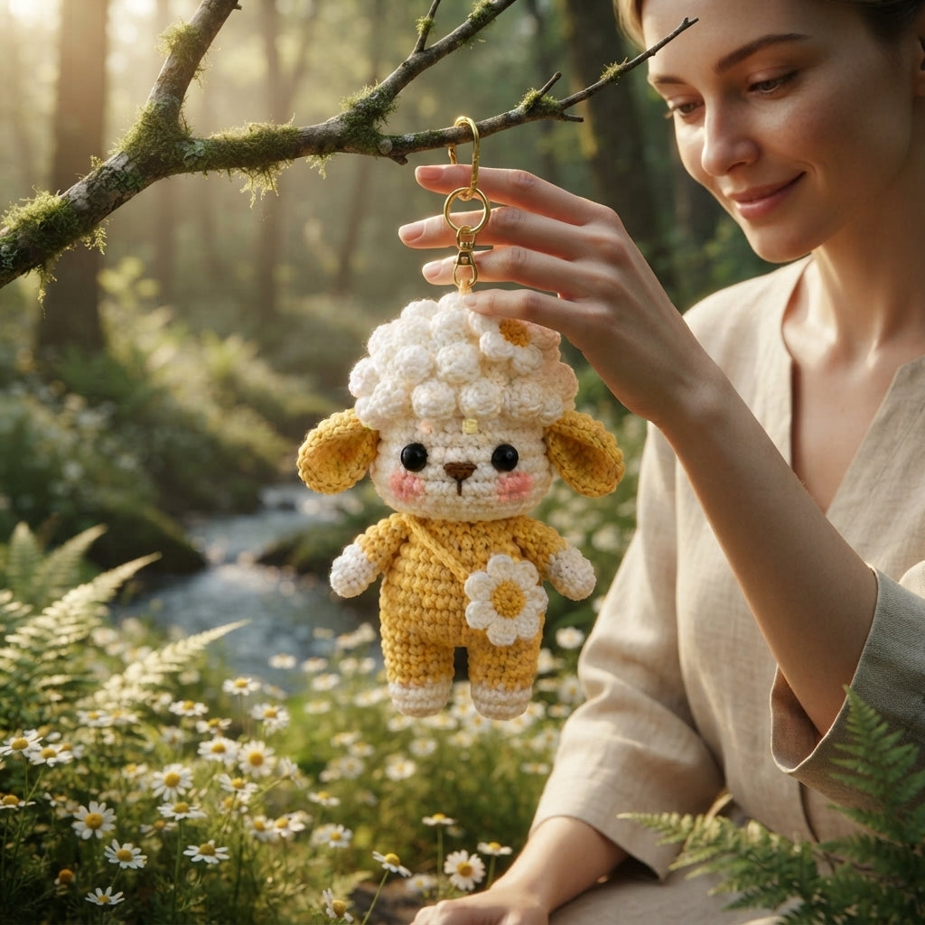 Charming Keychain Bag Charm | Amigurumi Pattern