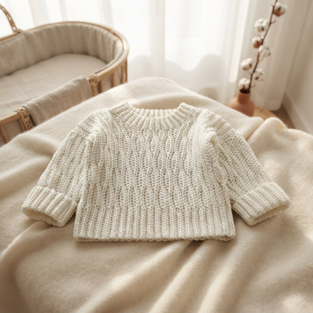 Sweater Boy Pullover Baby Pullover | Crochet Pattern PDF