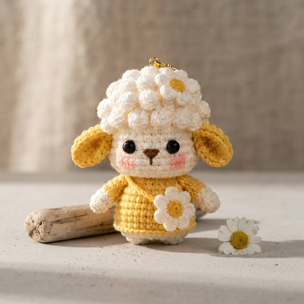 Charming Keychain Bag Charm | Amigurumi Pattern