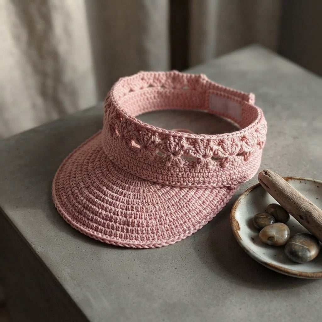 Trendy Visor | Crochet Visor Pattern