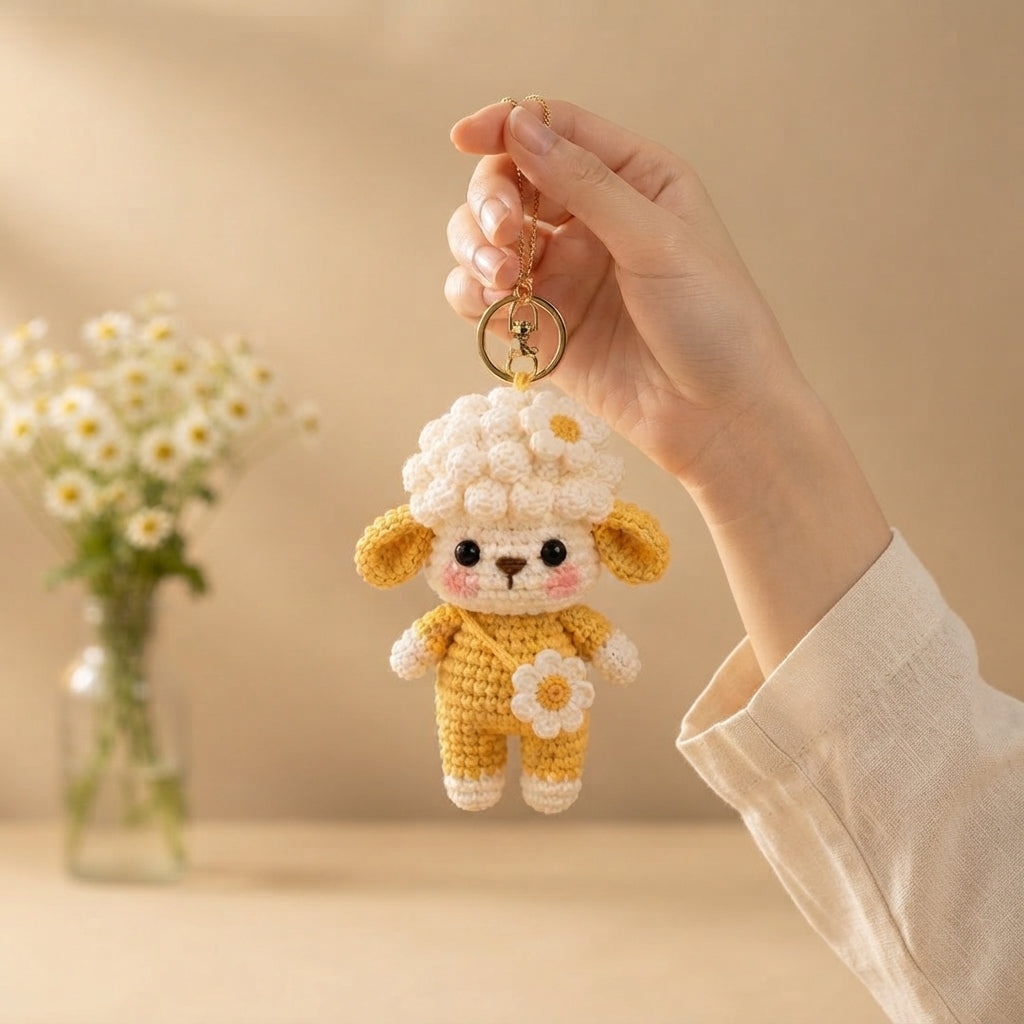 Charming Keychain Bag Charm | Amigurumi Pattern