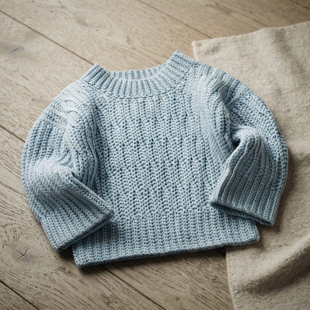 Sweater Boy Pullover Baby Pullover | Crochet Pattern PDF